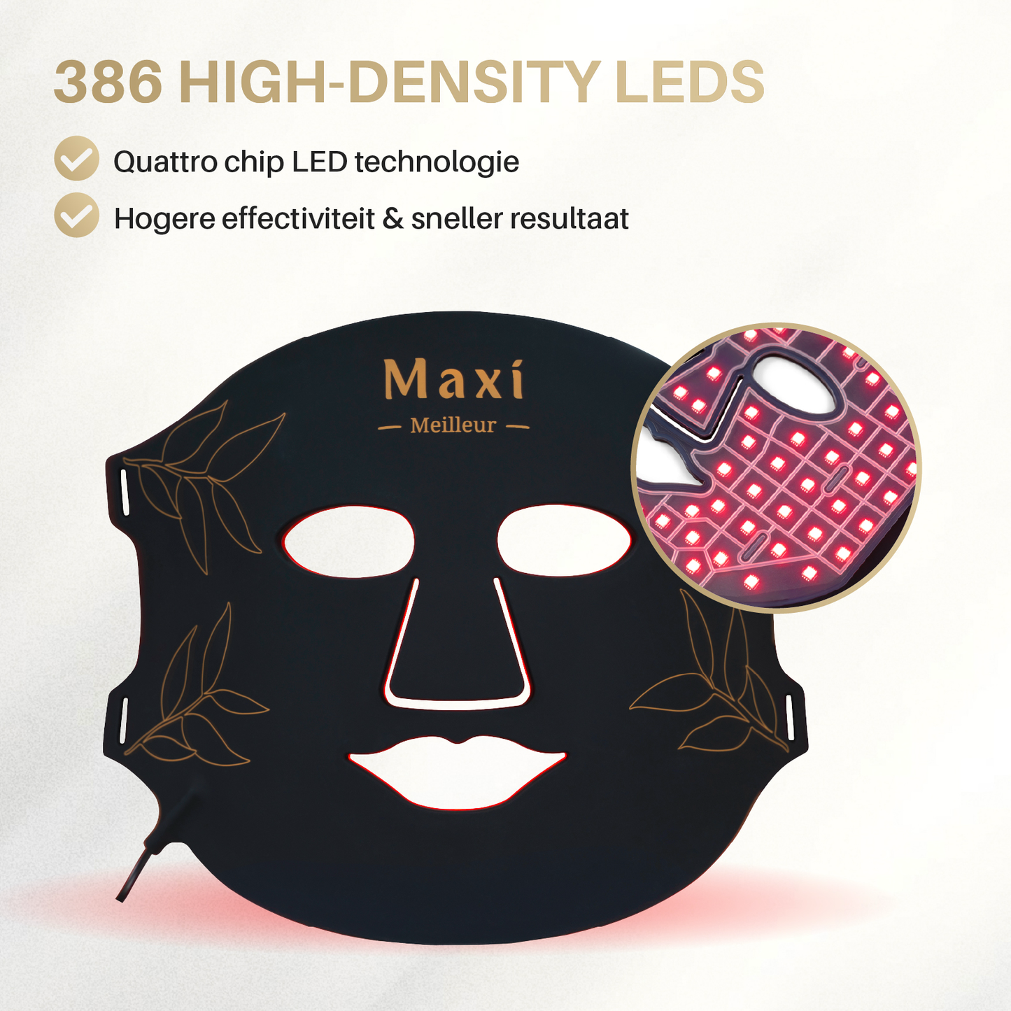 LED Masker - Éclaté