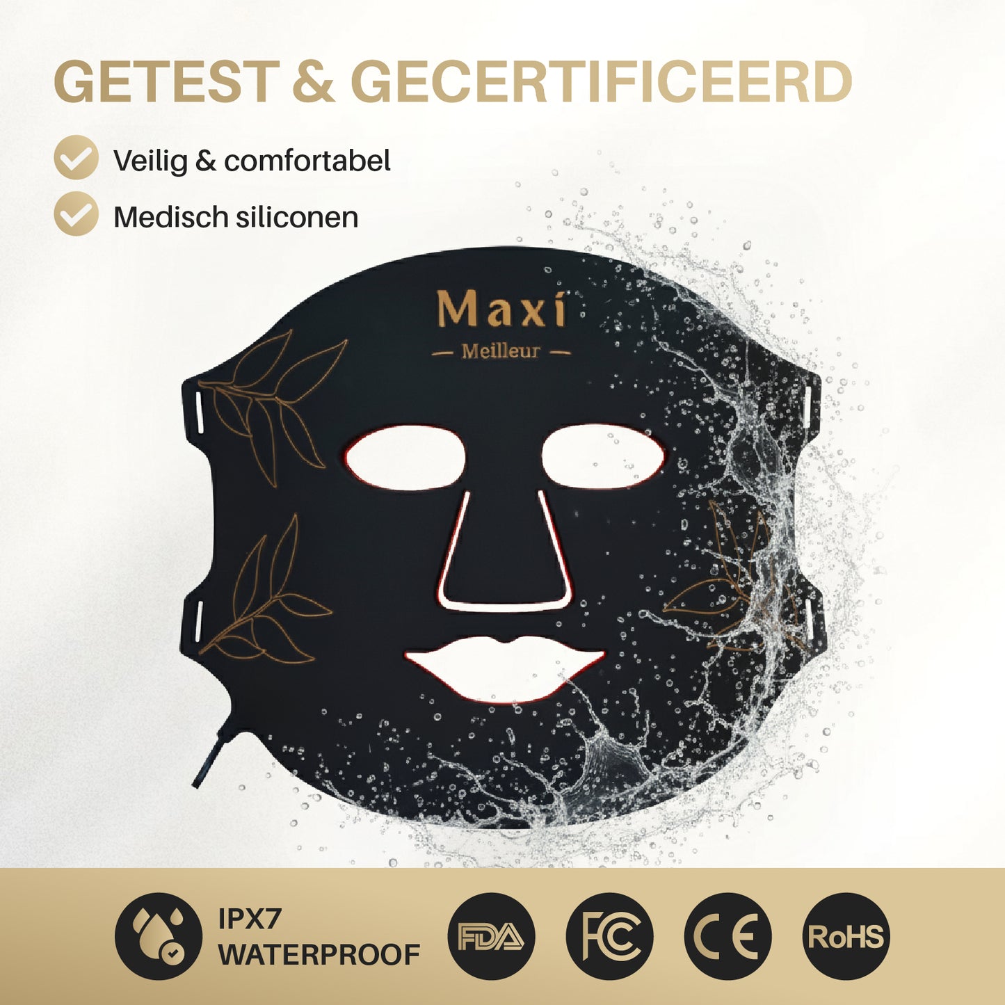 LED Masker - Éclaté
