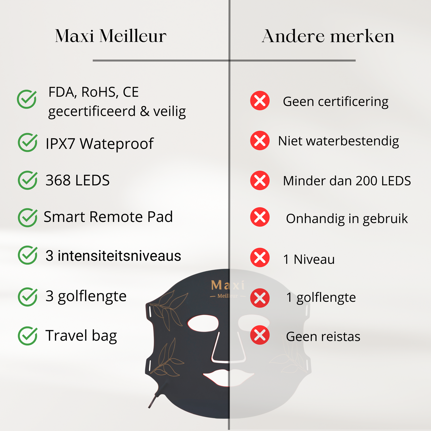 led gezichtsmasker kopen