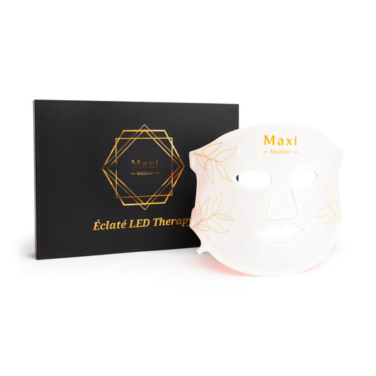 LED Masker - Éclaté Wit