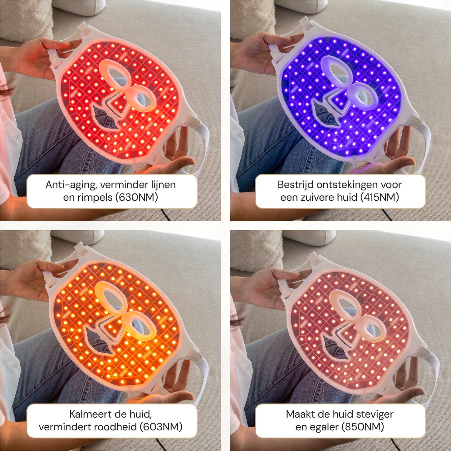 Pro Series - LED Mask white