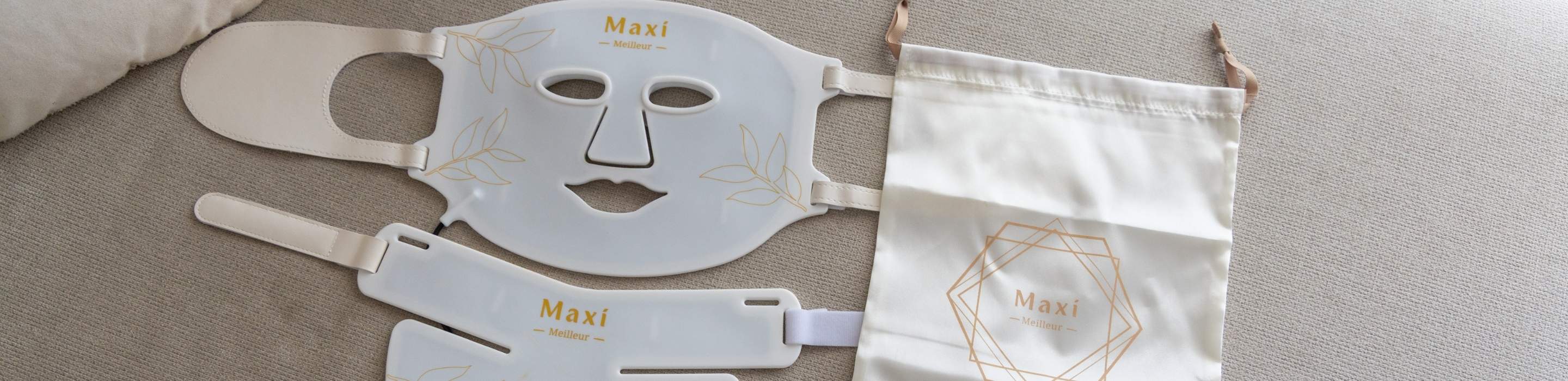 Maxi Meilleur LED masker vs Facelite LED masker