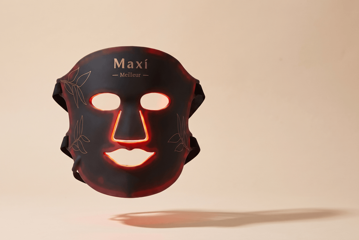 Maxi Meilleur LED masker vs Currentbody LED masker