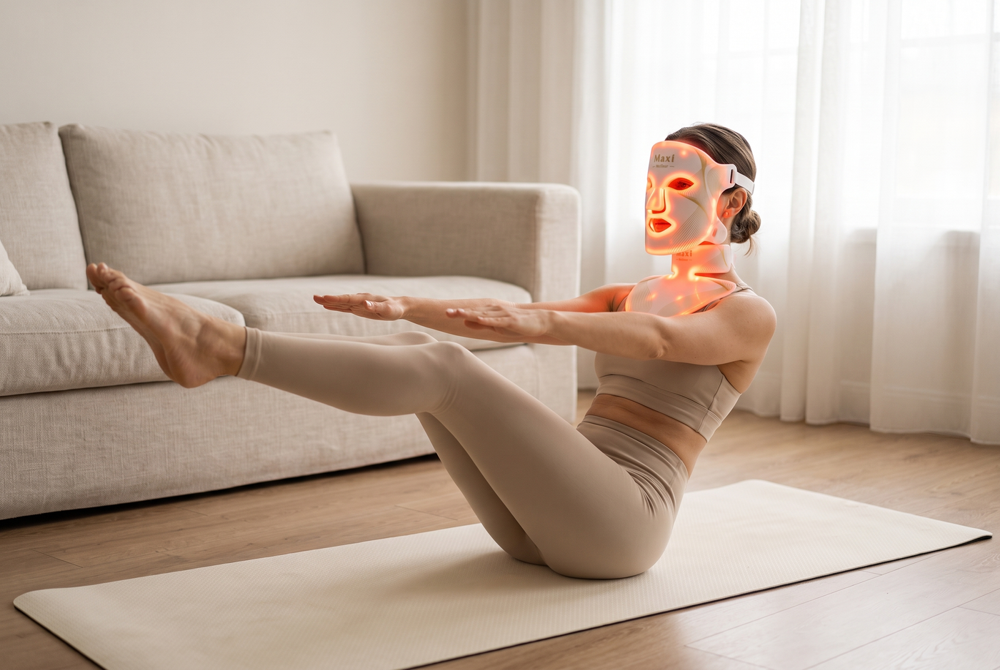 Maxi Meilleur LED masker vs Eleganse LED masker