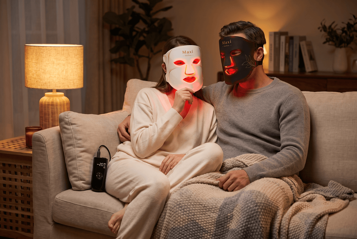 Maxi Meilleur LED masker vs Koanna LED masker