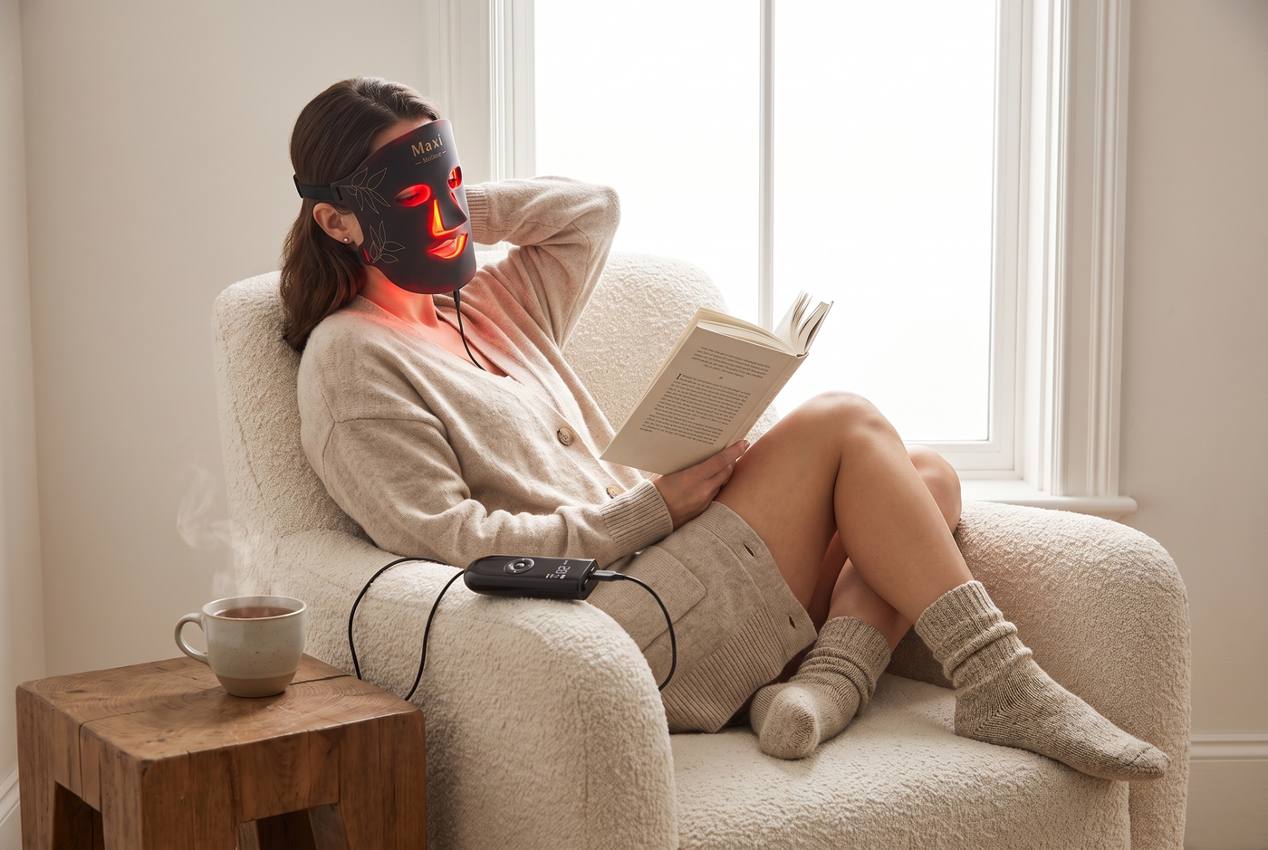 Maxi Meilleur LED masker vs Panacea LED masker