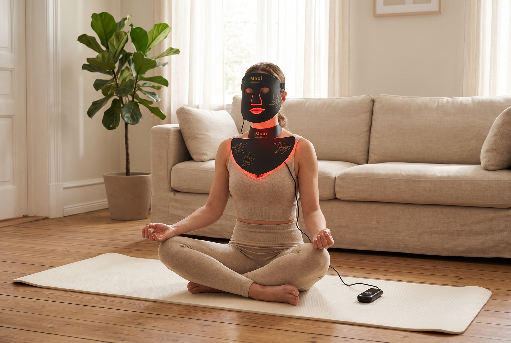 Rood licht therapie acne behandeling
