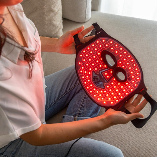 rood licht therapie gezicht