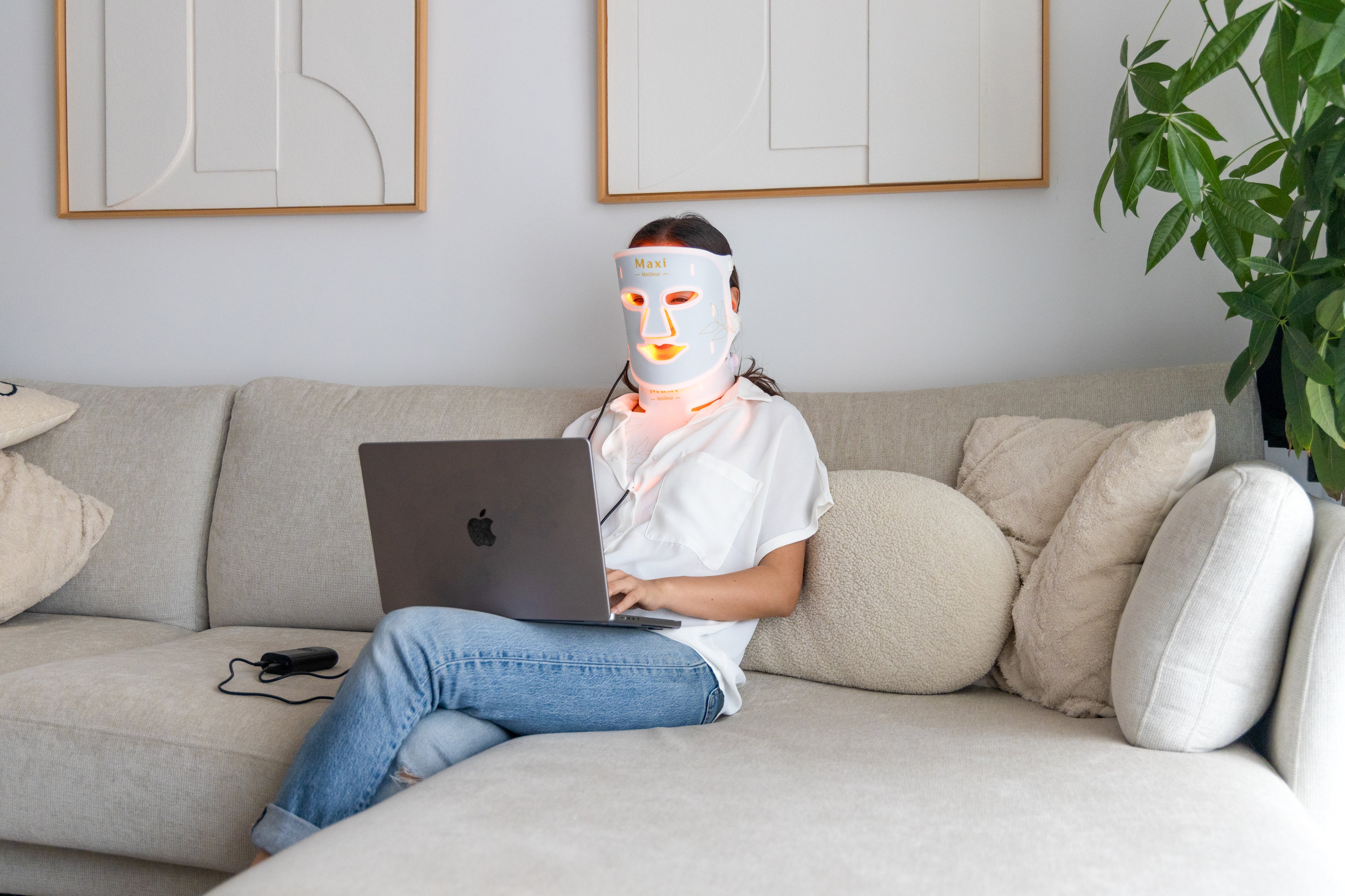 led mask