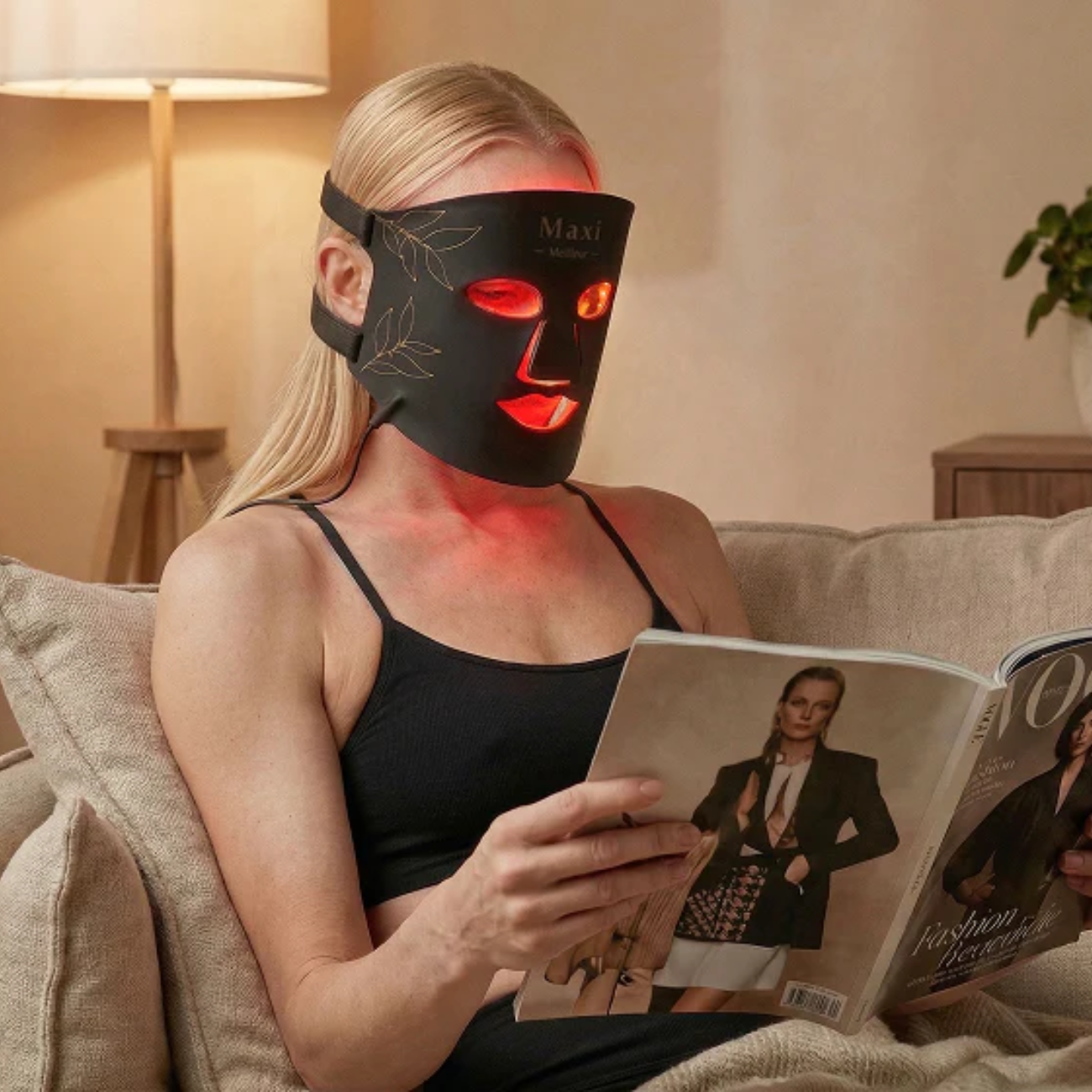led masker voor decollete en hals