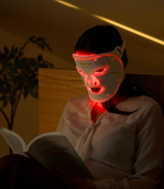 roodlicht therapie masker