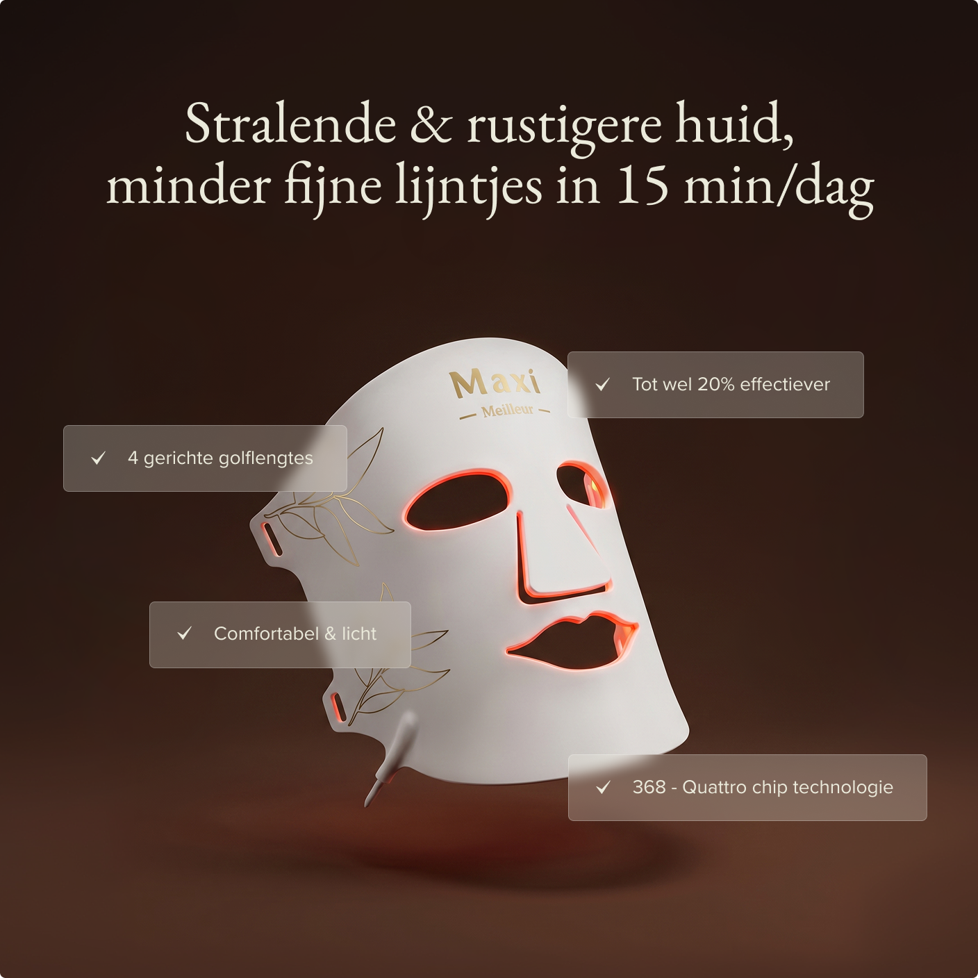 Pro Series - LED Mask white