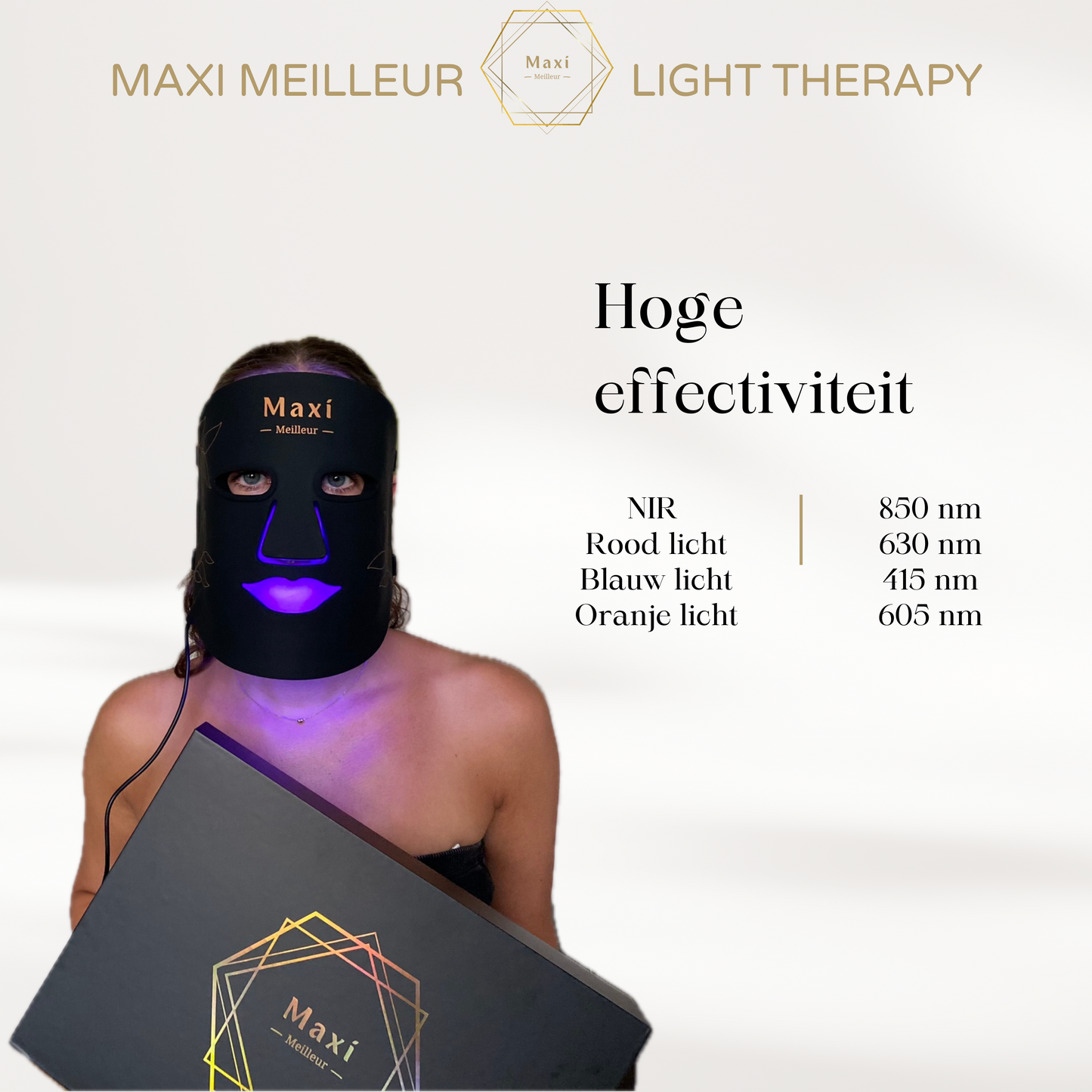 ÉCLATÉ - LED gezichtsmasker