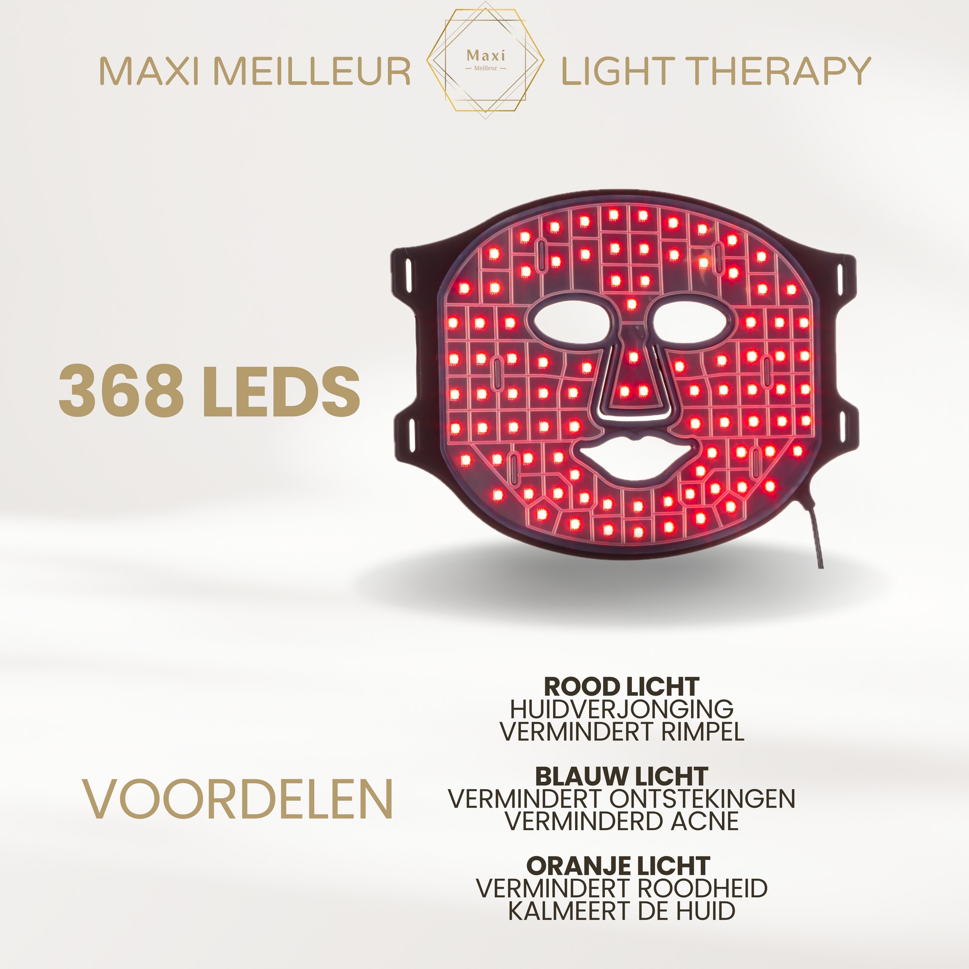 Led gezichtsmasker