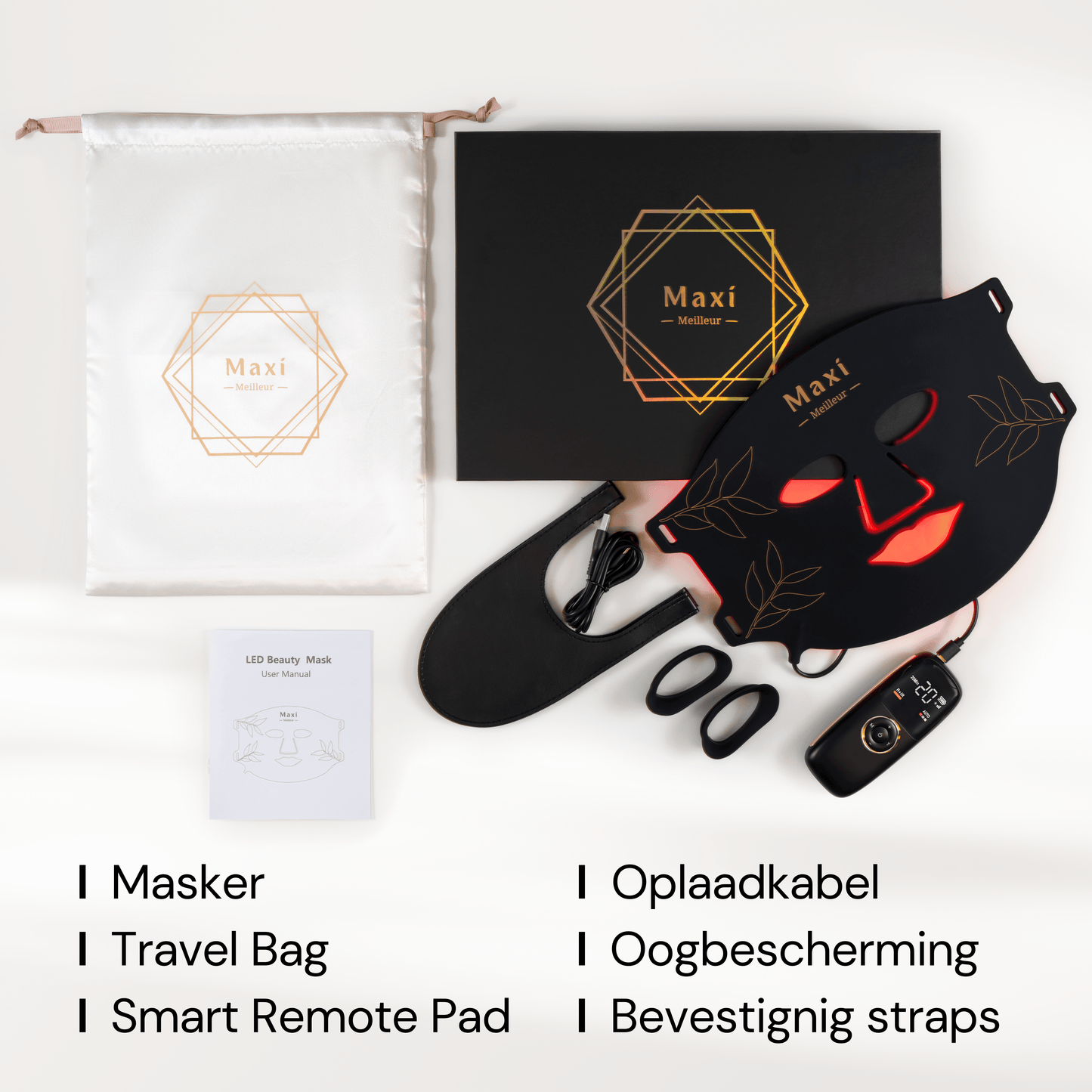 LED Face Mask - Éclaté