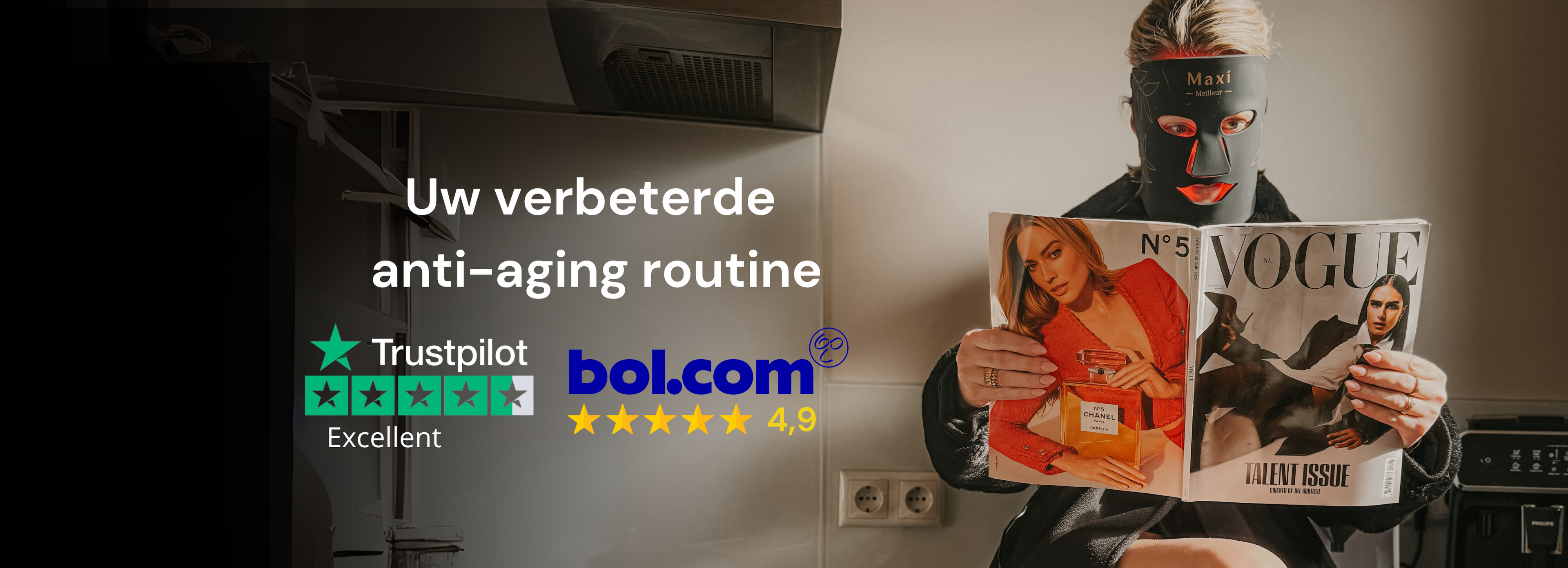 Beste led Masker
