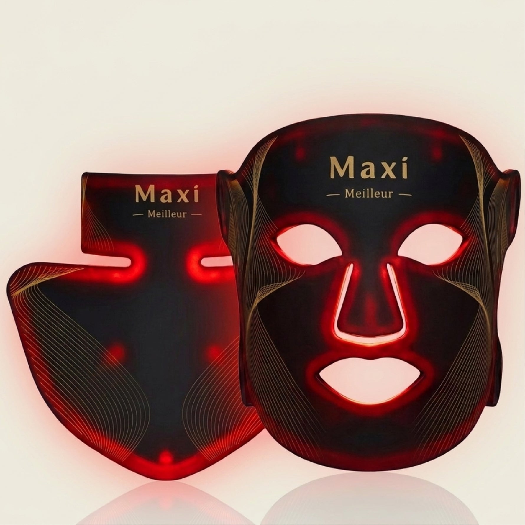 Maxi meilleur nova series full set led masker zwart